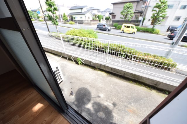 バルコニー　お洗濯物が干せます！