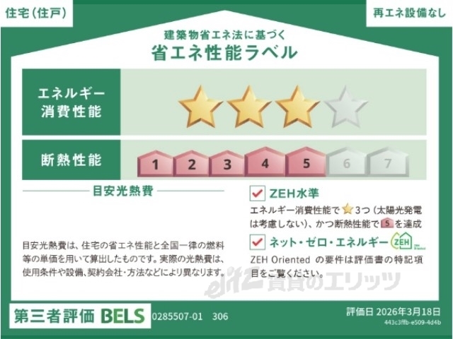 その他共有部分　省エネ性能ラベル