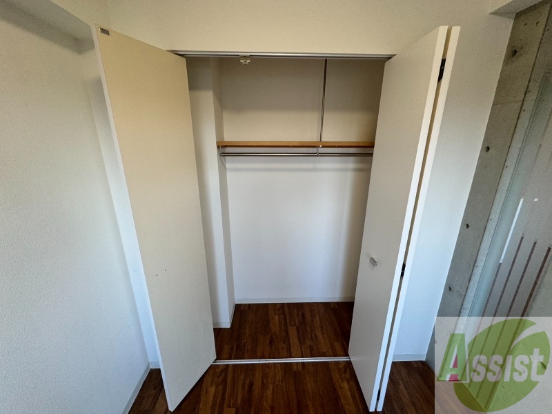 収納　収納もバッチリあるのでお部屋が片付きますよ！