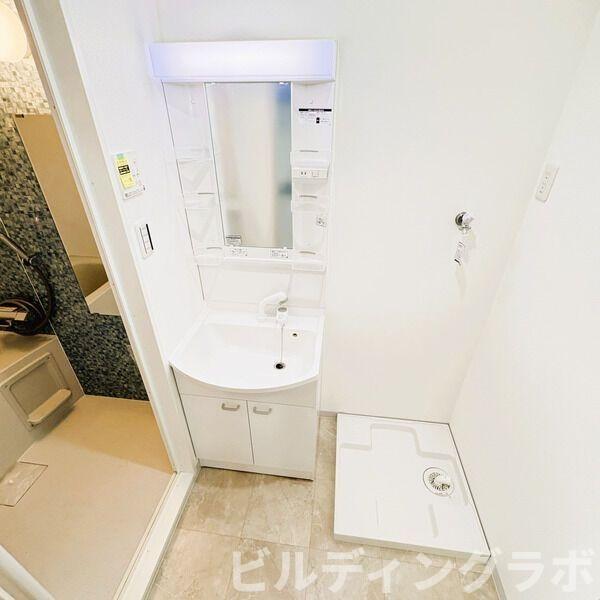 洗面設備　別号室参考画像です。