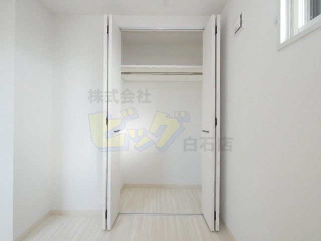 収納　使い勝手の良いクローゼットタイプです♪
