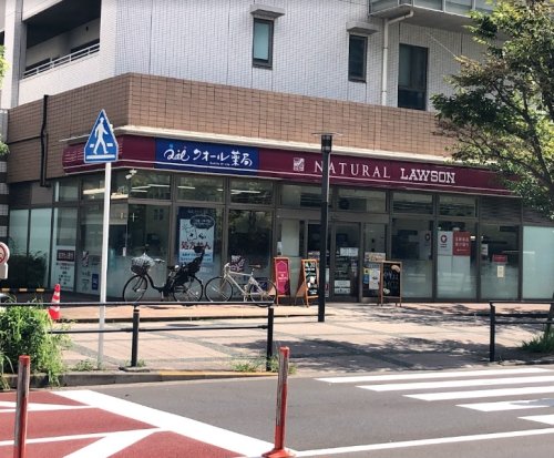 コンビニ　ナチュラルローソン 豊洲三丁目店（コンビニ）まで66m