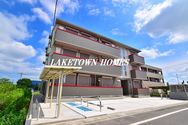 建物外観　レイクタウンでのお部屋探しは『地元の当社』にお任せ下さい！