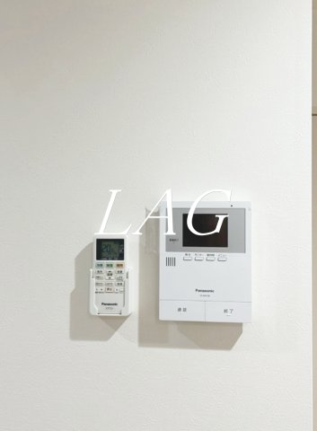 セキュリティ　モニター付きインターフォンです。