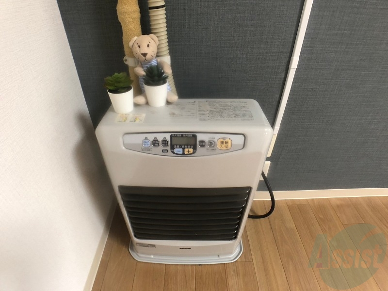 その他　灯油暖房です。札幌の寒い冬もこれで大丈夫！