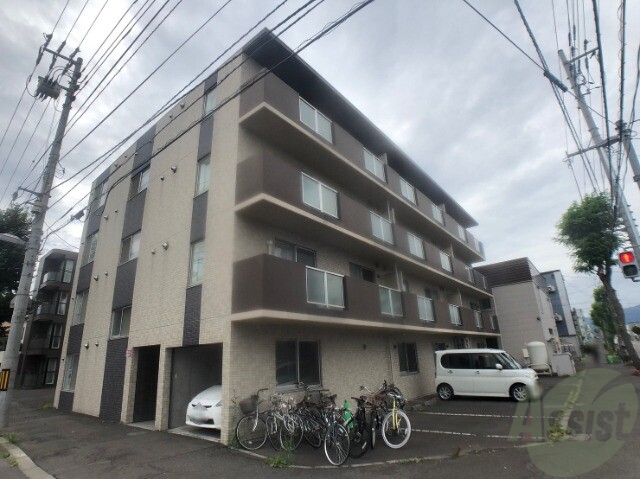 建物外観　札幌市東区北十七条東「アズライトＮ１７」