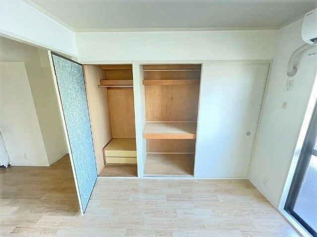 収納　トイレとお風呂だけのタイプなのでスッキリしています！