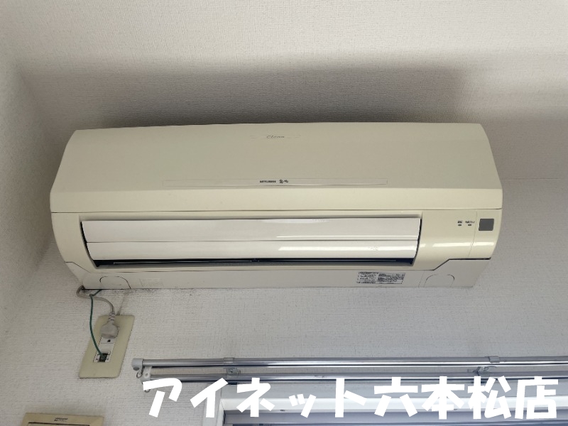 その他設備　嬉しいエアコン付き。別部屋参照。