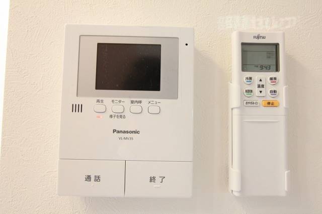 セキュリティ　テレビモニター付きインターホンでセキュリティも安心
