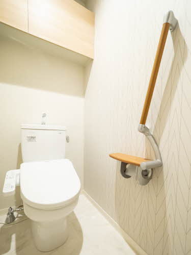 トイレ　トイレもきれいです