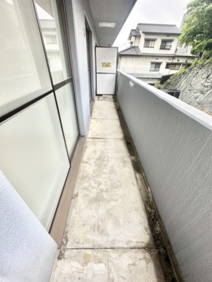 バルコニー　※別部屋の写真です