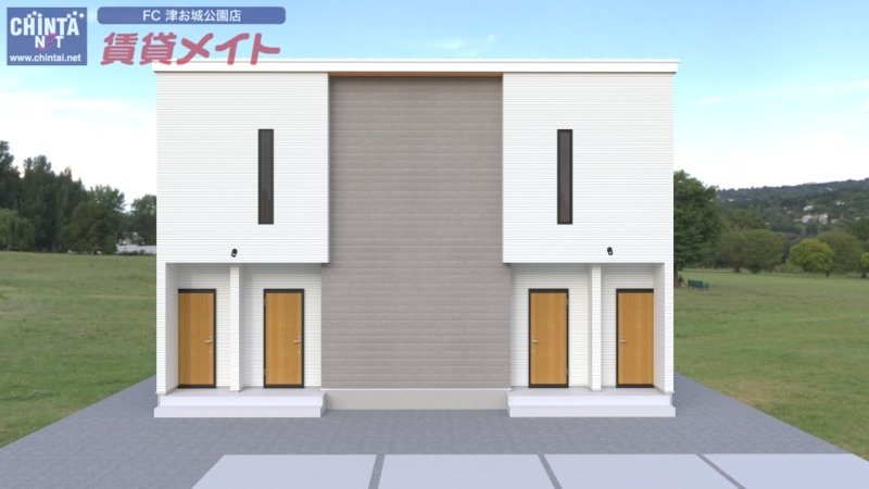 建物外観　外観パース
