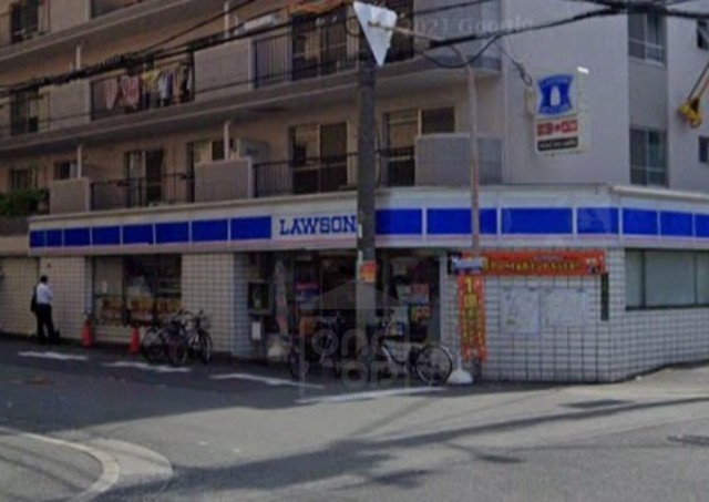 コンビニ　ローソン　東淀川店（コンビニ）まで497m