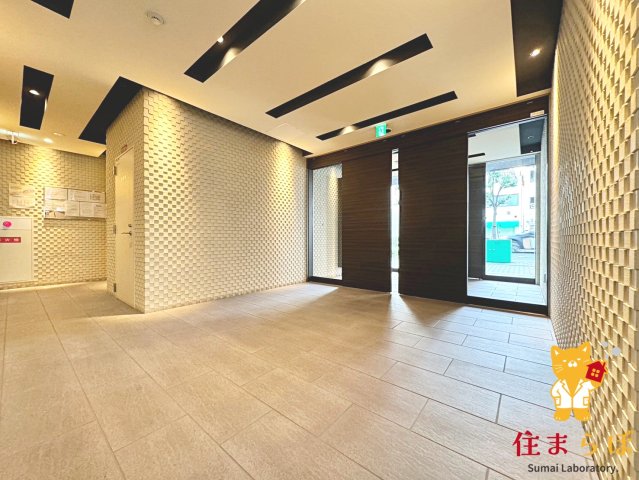 エントランス　共用部の印象も大切に