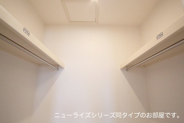 収納　収納のためのスペースです