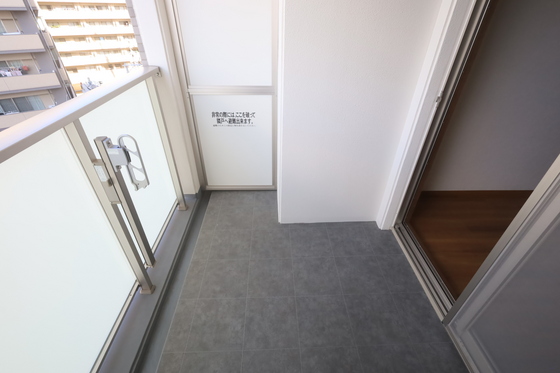 バルコニー　※別部屋の写真です