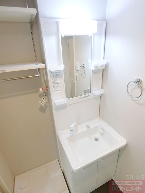 洗面設備　同施工会社・同型モデルの写真。（参考写真・イメージ写真）