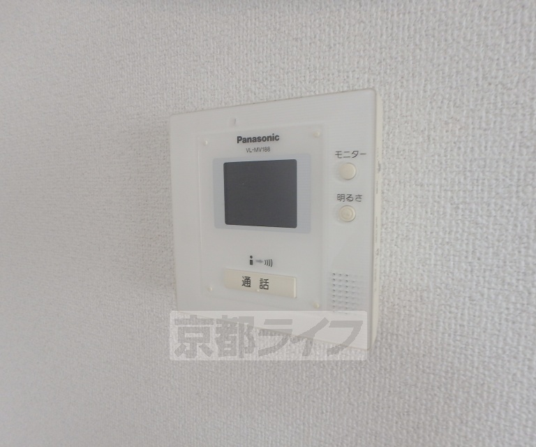 セキュリティ　来客確認が出来ます。