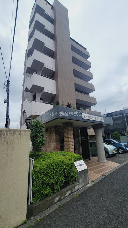 建物外観　安心のオートロック付きマンション。
