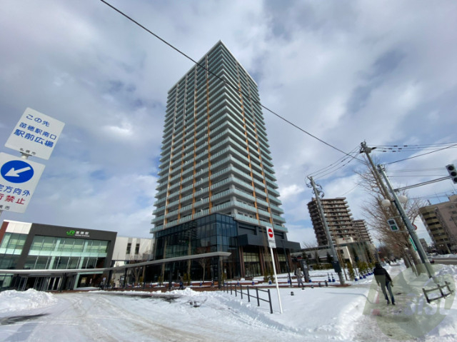 建物外観　中央区北３条東「プレミストタワーズ札幌苗穂ＡＱＵＡＧＡＴＥ」