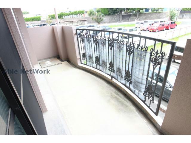 バルコニー　別の部屋の写真です