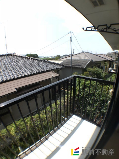 バルコニー　南向きのベランダです☆
