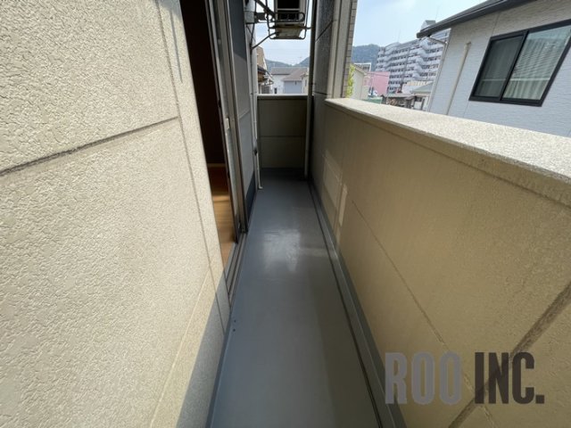 バルコニー　写真は反転のお部屋です