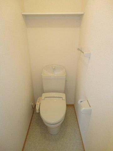 トイレ　ゆったりとした空間のトイレです