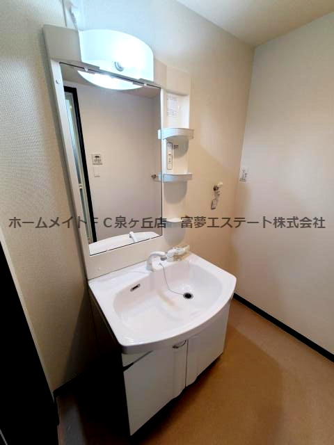 洗面設備　※イメージ　同物件・反転タイプの写真です