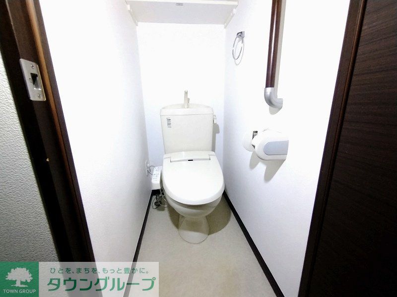 トイレ　温水便座付き