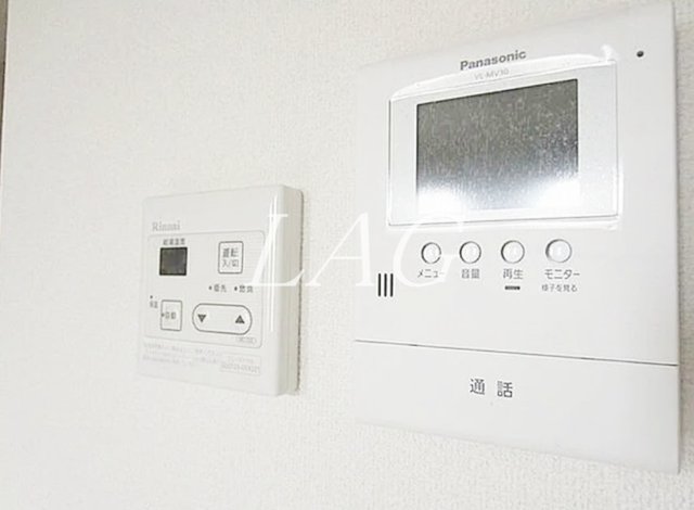 セキュリティ　モニター付インターホンです。