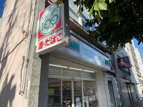 コンビニ　ローソンストア100 LS亀島店（コンビニ）まで220m