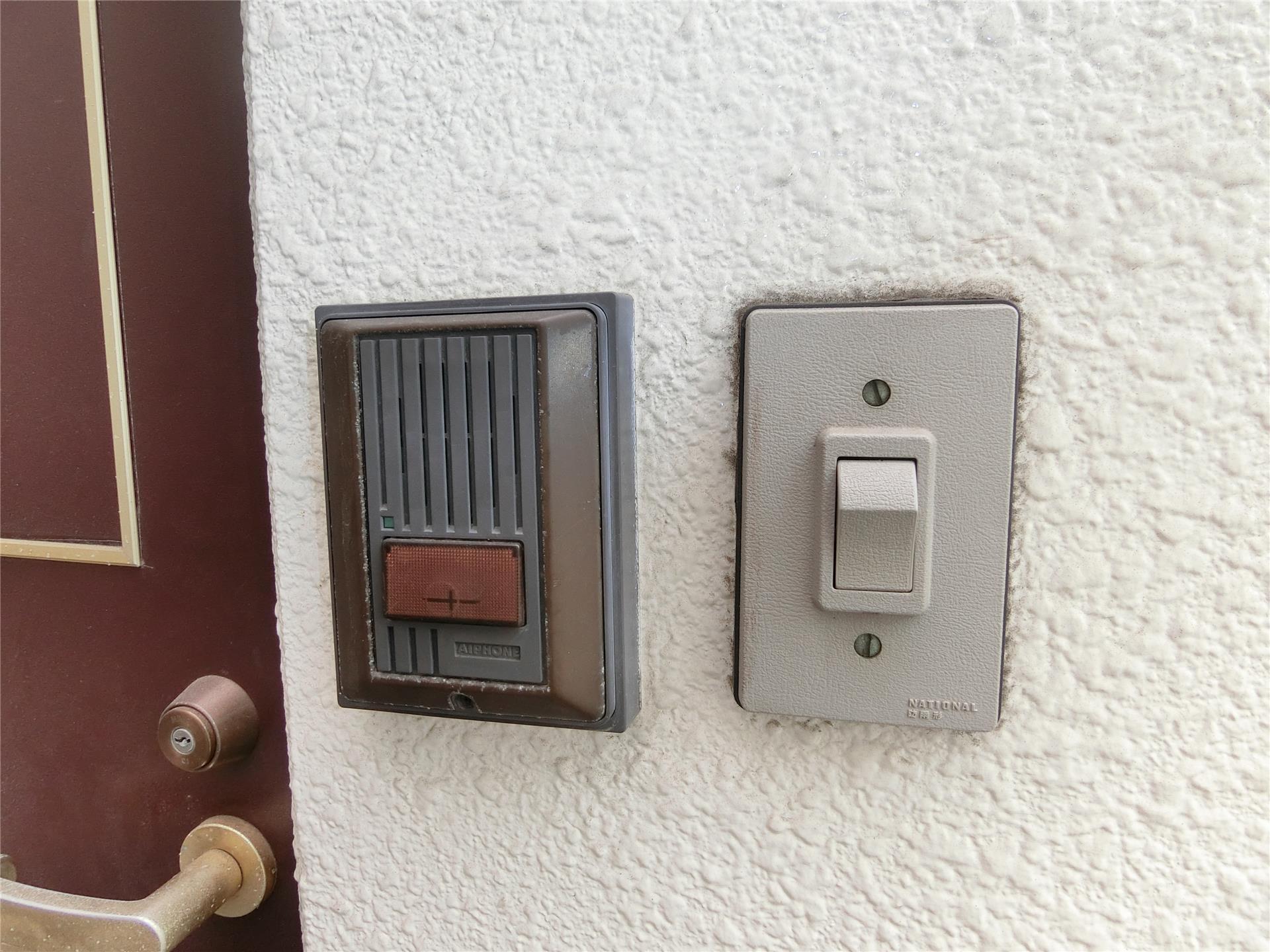 セキュリティ　来客時にお部屋から対応できるインターホン♪