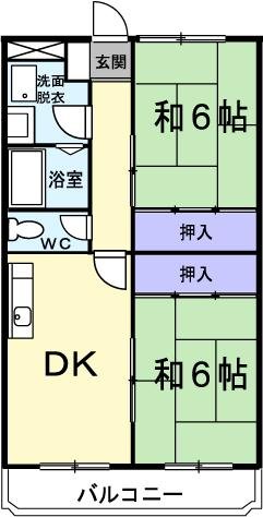 アピタシオンモアージュの間取り写真