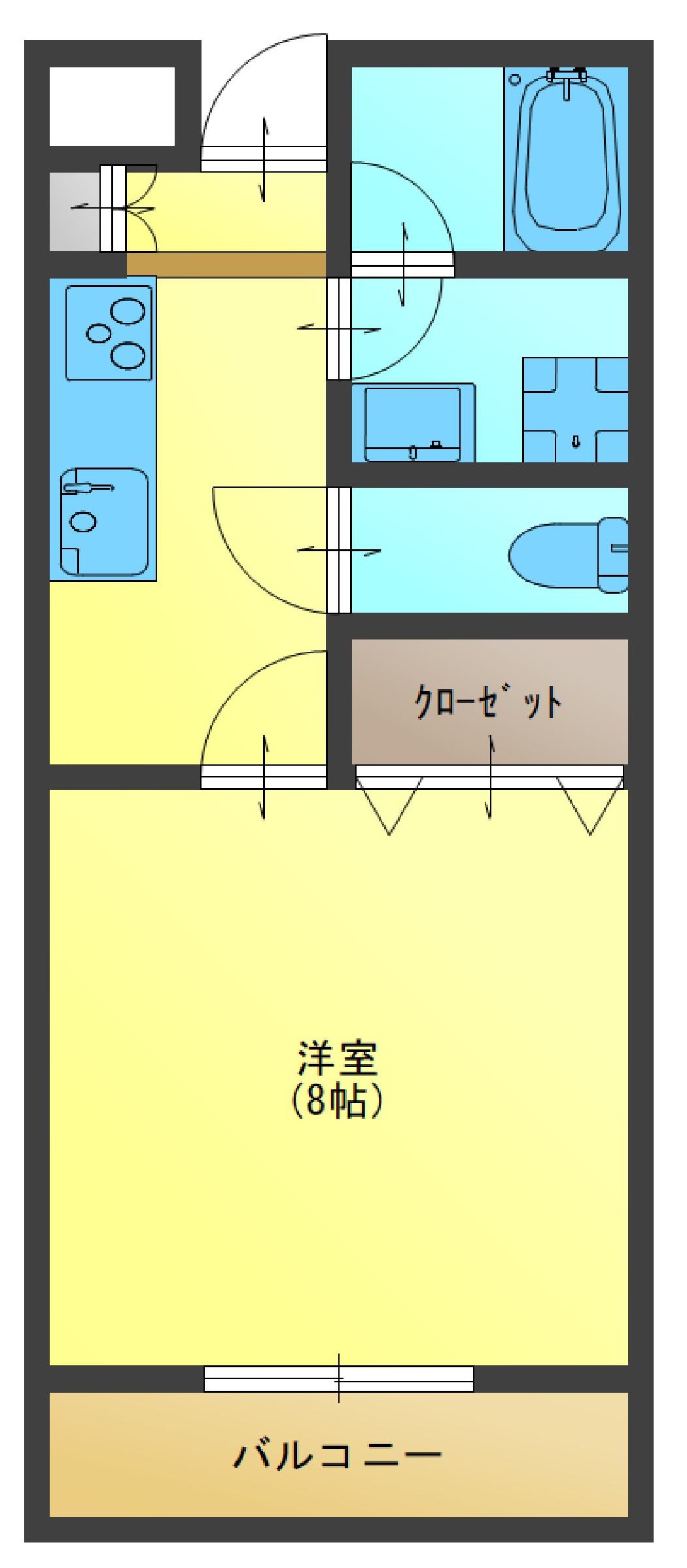 ミトラヒルズIの間取り写真