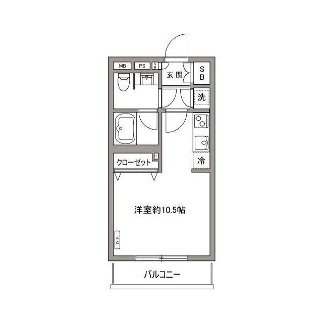 Moncle Komazawaの間取り写真