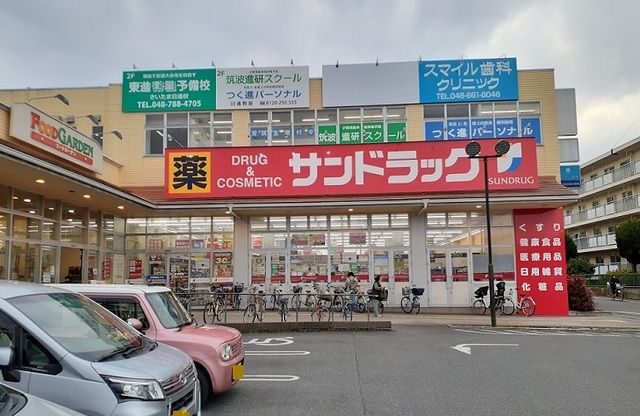 ドラックストア　サンドラッグ　大宮日進店（ドラッグストア）まで400m