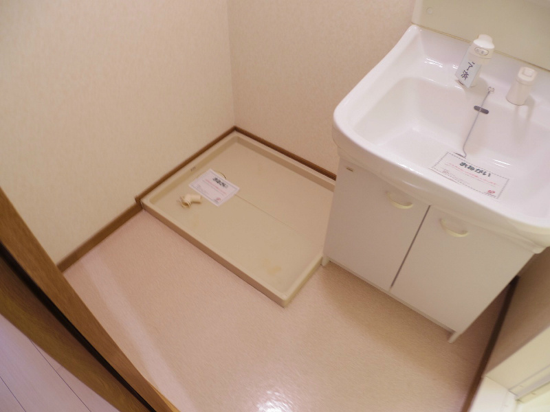洗面設備　室内洗濯機置き場