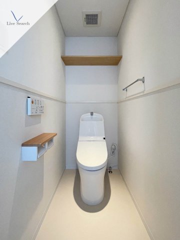 トイレ　ゆったりとした空間のトイレです
