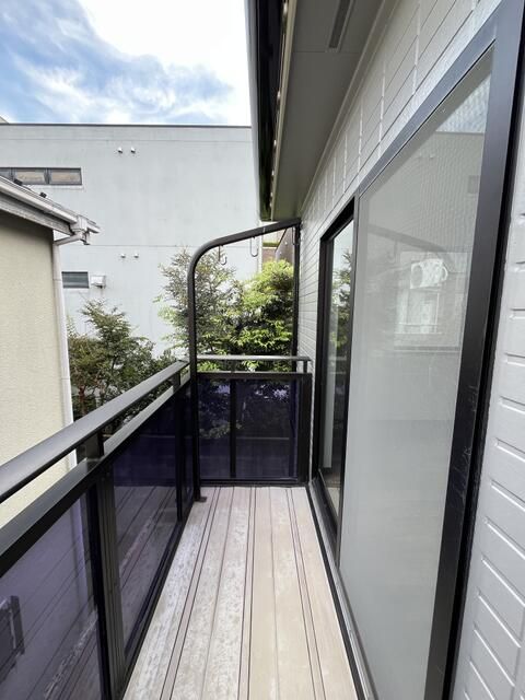 バルコニー　小石川戸建住宅　文京区小石川４