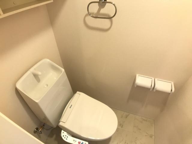 ＪＲ信越本線 北高崎駅 徒歩15分 2階建 築6年のトイレ写真