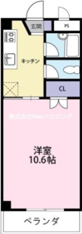 ハッピールーツの間取り写真