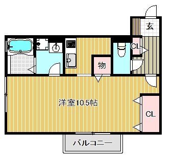 ベルコート木ノ座の間取り写真