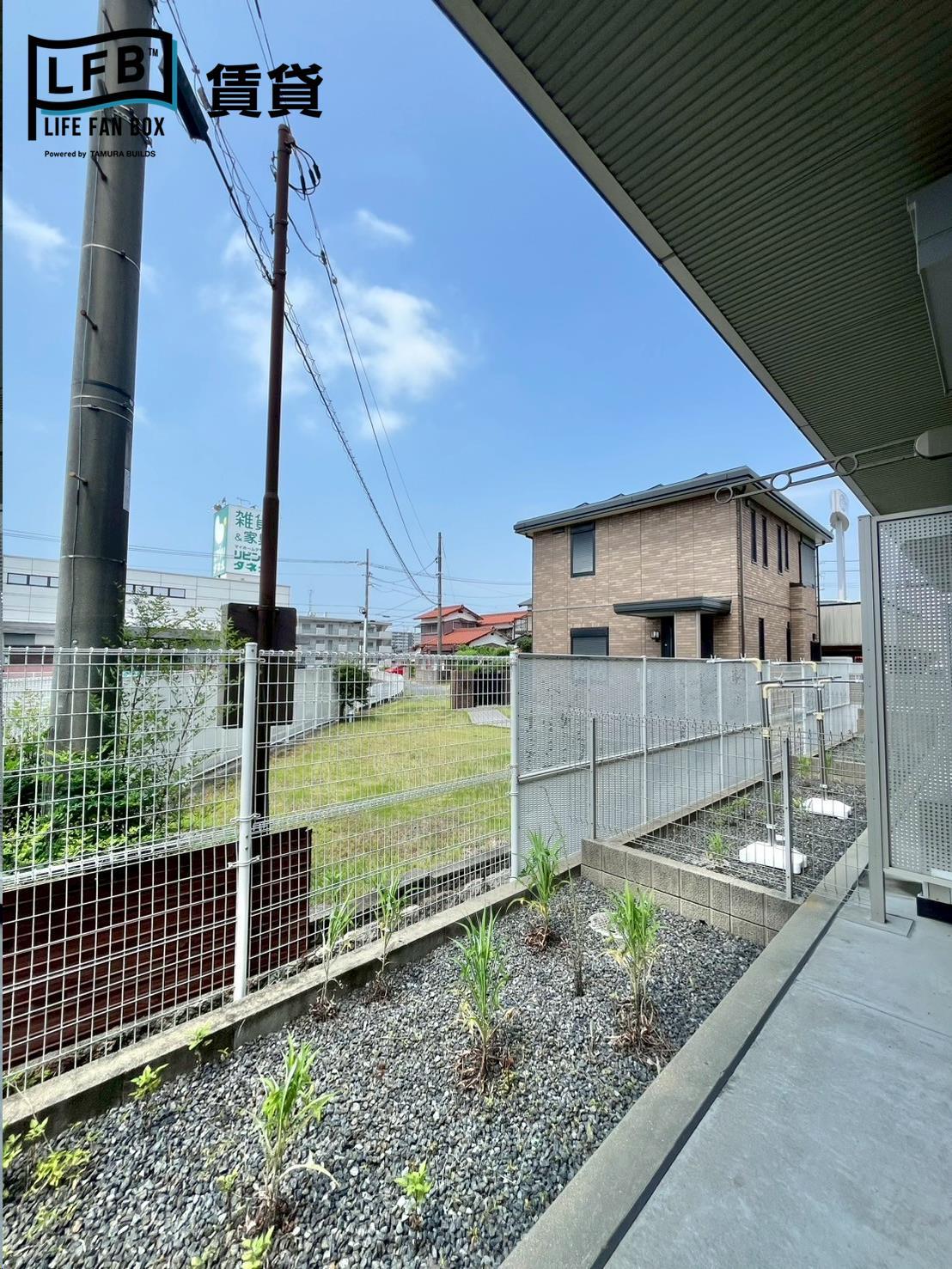 バルコニー　※103号室の写真です。