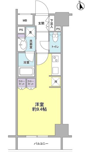 コンフォリア新宿御苑IIの間取り写真