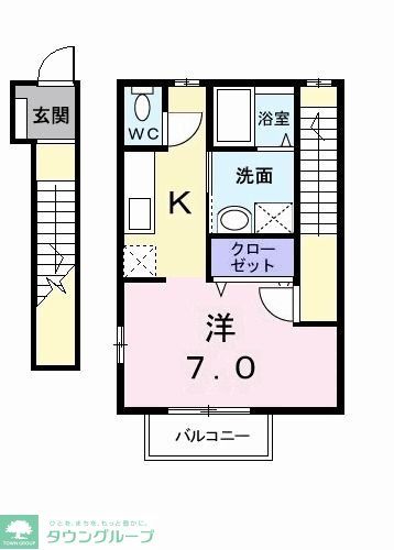 CASA友の間取り写真
