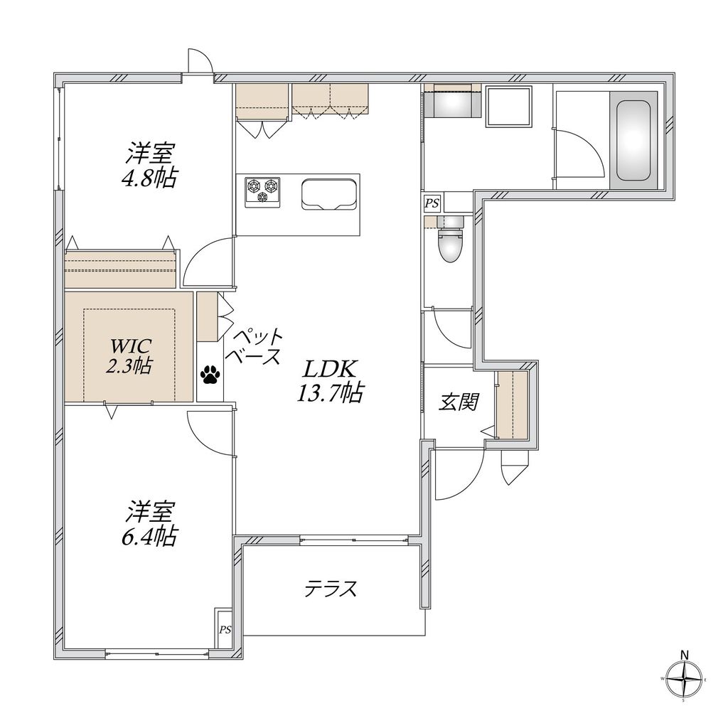 Maison Celesteの間取り写真