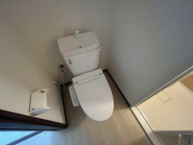 トイレ　ゆったりとした空間のトイレです