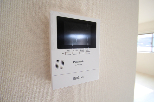 セキュリティ　※２階の部屋のお写真です。