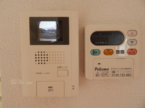 セキュリティ　カメラ付インターホン（イメージ）